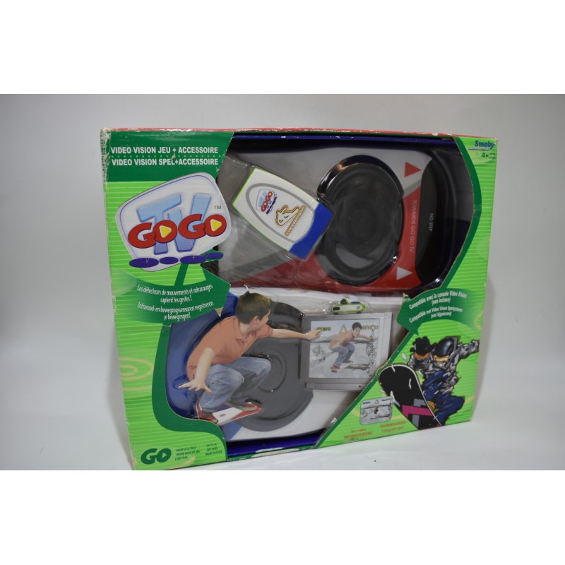 GoGo Tv Snowboard video vision jeu + accessoire pour console jeux vidéo Smoby Go go