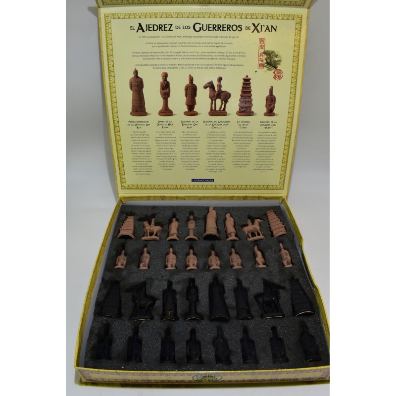 Coffret Jeu D Échecs Guerriers Xi'an Jeux Echec La Vanguardia Ajedrez Guerreros