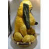 Walt Disney Character California Stuffed Toys Pluto peluche géante dans son panier jouet
