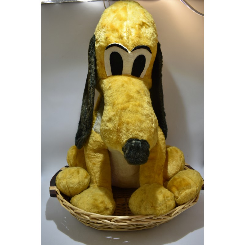 Walt Disney Character California Stuffed Toys Pluto peluche géante dans son panier jouet