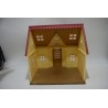 Vintage Sylvanian Epoch Maison des bois famille Families red roof cosy Cottage
