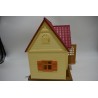 Vintage Sylvanian Epoch Maison des bois famille Families red roof cosy Cottage