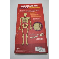 Construis Un Corps Humain Gallimard Jeunesse Livre Squelette Maquette Jeu