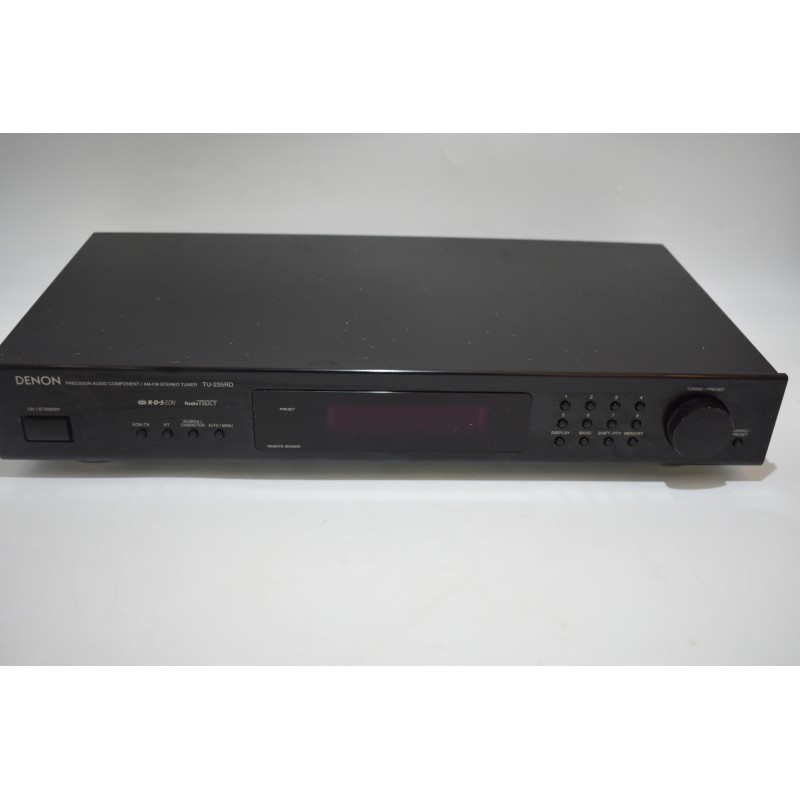 Denon Precision audio component Am-Fm stereo tuner TU-235RD ampli rds radio poste tuning