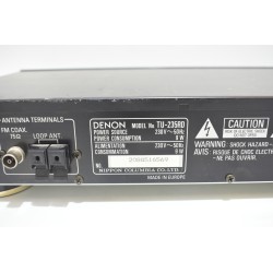 Denon Precision audio component Am-Fm stereo tuner TU-235RD ampli rds radio poste tuning