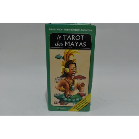 Le tarot des Mayas Edition De Vecchi jeu de cartes jeux divination Maya livret