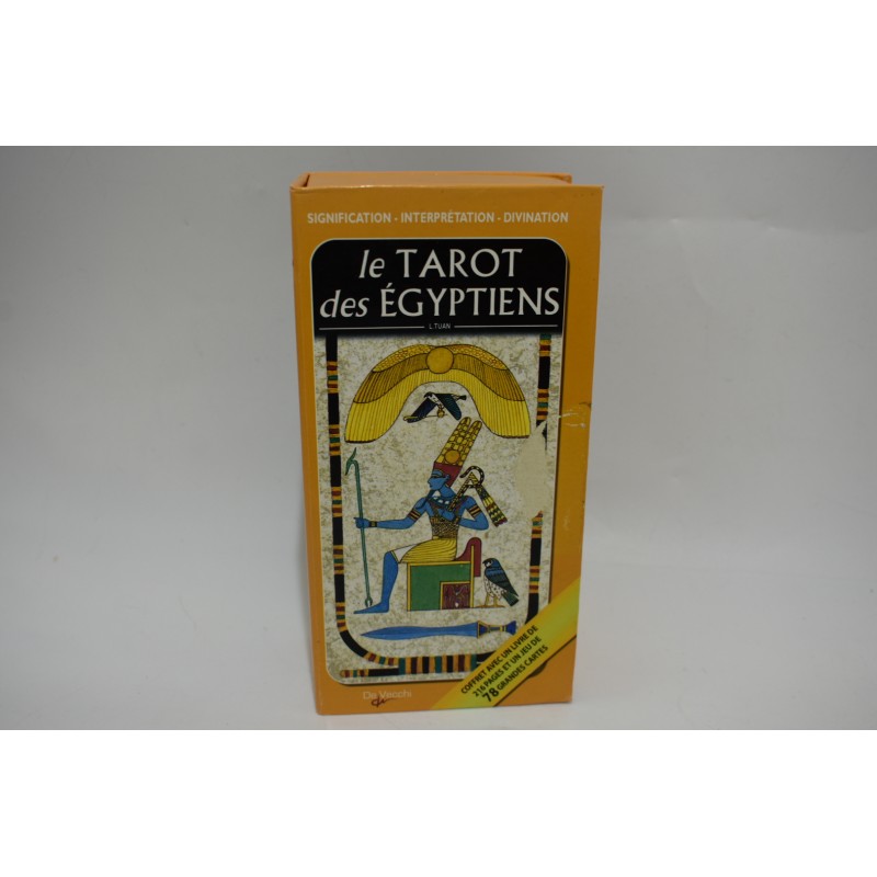 Le tarot des Egyptiens Edition De Vecchi jeu de carte divination Oracle jeux