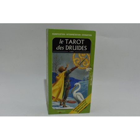 Le tarot des Druides Edition De Vecchi jeu de cartes divinatoires oracle jeux livret