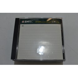 Lot de 7 neuf Emtec Basf Cd Rw High Performance Compact disc re writable 700 mb 80 min