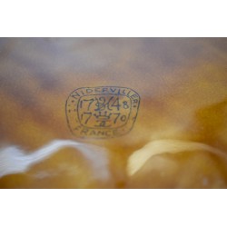 Plat a huitres Signé Niderviller 1748 1770 Douzaine 12 huitre oyster service maison assiette