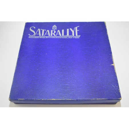 Satarallye ancien jeu de société Diamino Etiquette magasin Printemps sata rallye france jeux anciens