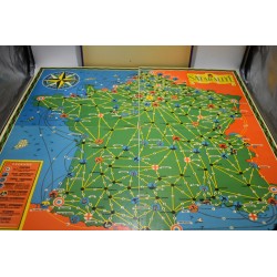 Satarallye ancien jeu de société Diamino Etiquette magasin Printemps sata rallye france jeux anciens