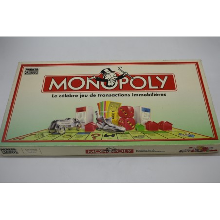 Monopoly 1992 tonka Francs Edition parker jeu de société jeux transactions immobilieres