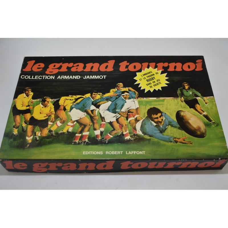 Le grand Tournoi Collection Jammot jeu de société jeux rugby plateau vintage laffont