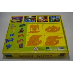 La maison de Léon Edition Vilac jeu construction maison de poupée jouet en bois jeu maison meubles
