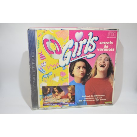 CD Girls jeu dirigé par un disque laser ! jeux de société edition habourdin compact disc audio secrets téléphone