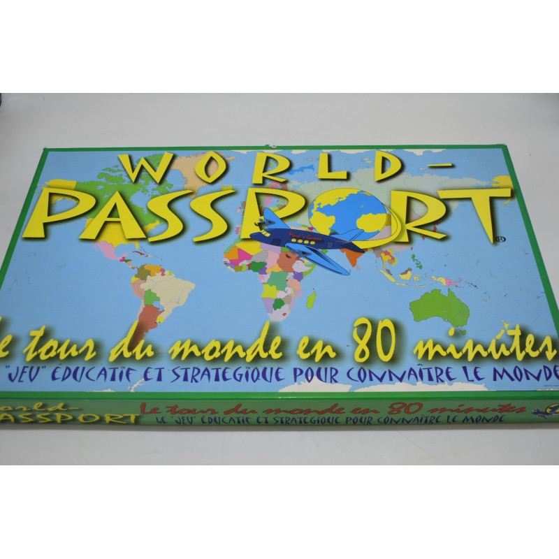 World Passport Edition géopolitique Marc's Game jeu de société richesses tour du monde voyage
