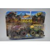 Hot Wheels Monster Trucks Hotweiler hound hauler demolition doubles Mattel jeu jouet voiture