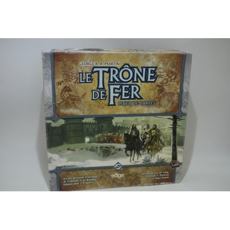 Le trone de fer Le jeu de cartes avec 2 extensions Edition Edge une maitresse exigeante ou mène la loyauté