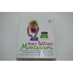 Mes Lettres Montessori Edition Nathan jeu de société jeux cartes lettres