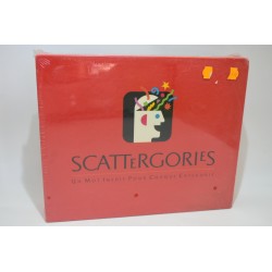Scattergories 1989 neuf sous blister jeu de société jeux Categorie lettres mots