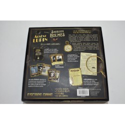 Arsene Lupin Contre Sherlock Holmes Escape Game jeu de société jeux larousse