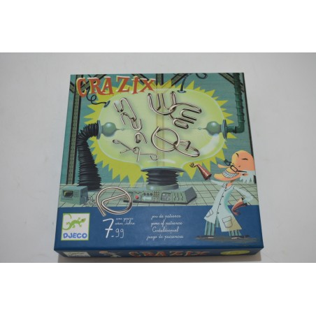 Crazix Edition Djeco jeu de patience jeux de société casse tête jouet métal