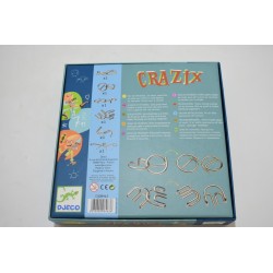 Crazix Edition Djeco jeu de patience jeux de société casse tête jouet métal