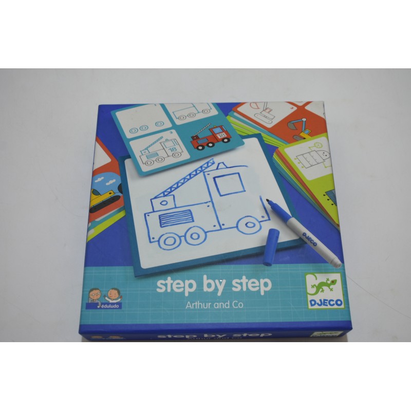 Step By Step Edition Djeco jeu de société jeux Eduludo arthur and co