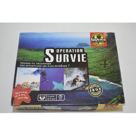 Operation Survie Edition Bioviva jeu de société jeux nature aventures