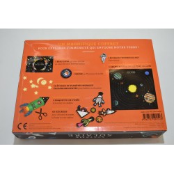 Systeme Solaire Le coffret a ouvrir sous les etoiles jeux découvertes maquette fusée livre