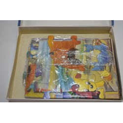 Tchaou et Grodo sur le quai Puzzle nathan 30 pieces jeu de société jeux puzzle casse tete