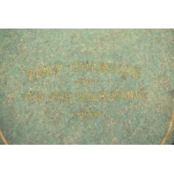 Rare Jeux De Comptoir Ancien Zanzi Culbute Jeu Des Culbultants Piste Métal...