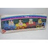 Disney Jouet Vintage Mattel Train Puzzle Jouet D'éveil Roll Along En Boîte