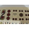 Années 40 vintage Pignalosa Napoli planche jeux de cartes uncut sheet jeu carte rampe brancaccio 75