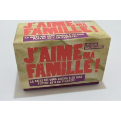 J'aime ma famille edition marabout jeu de société jeux cartes marlene schiappa