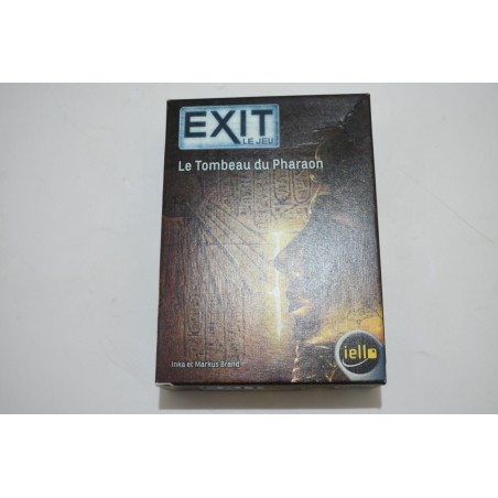 Exit le jeu Le tombeau du pharaon jeux de société Iello escape game