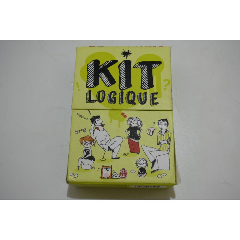 Kit logique Edition J'ai lu jeu enigmes jeux de cartes société famille
