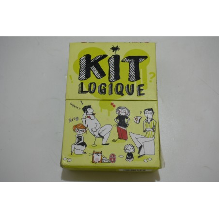 Kit logique Edition J'ai lu jeu enigmes jeux de cartes société famille