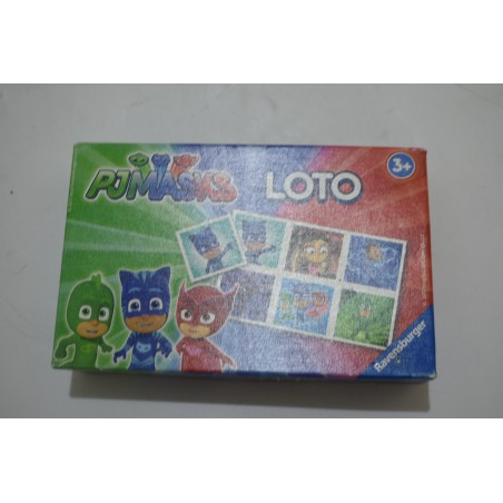 PJ Masks jeu de loto edition ravensburger jeux de société mémo memory