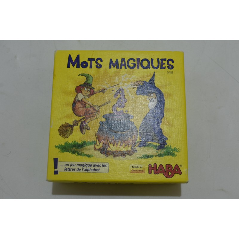 Mots magiques edition haba jeu de société jeux magique lettres alphabet
