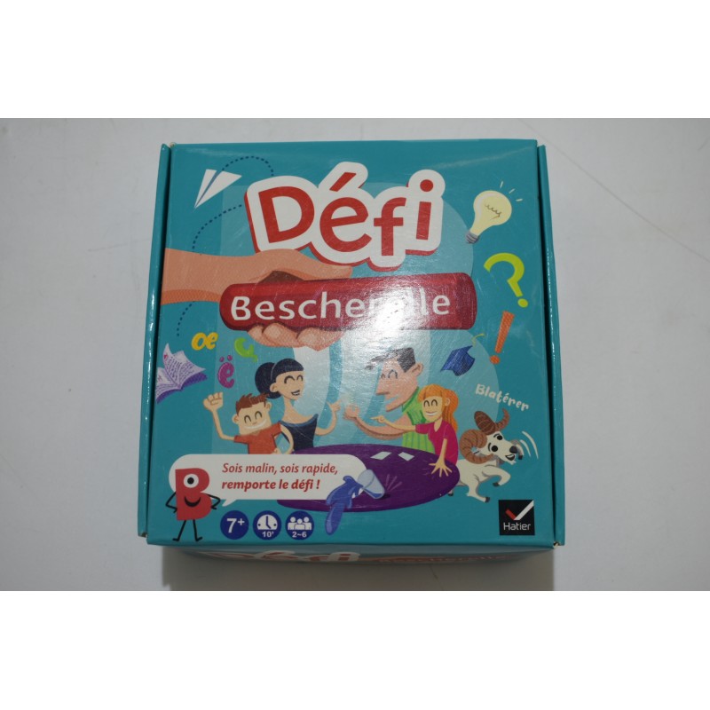 Défi Bescherelle edition Hatier jeu de société jeux cartes anaton's edition