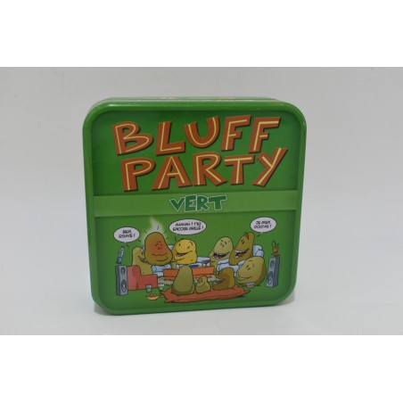 Bluff Party Edition Vert Jeu boite métal Cocktail Games jeux de société