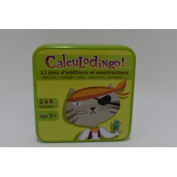 Calculo Dingo ! Jeu de société cocktail games jeux cartes additions soustractions calcul