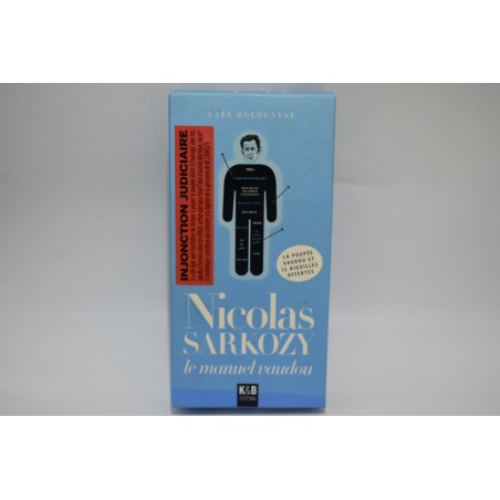 Nicolas Sarkozy Le manuel Vaudou Edition K&G poupée figurine jouet jeu