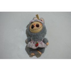 Labubu Pop Mart poupée figurine jouet habit fraise environ 18 cms