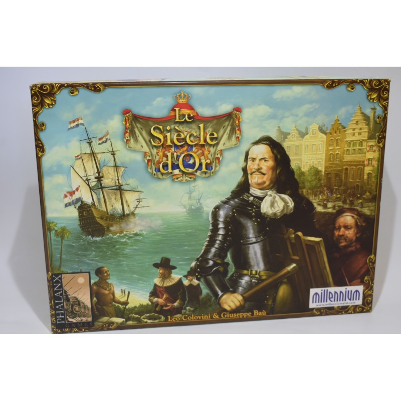 Le Siecle d'Or Edition millennium phalanx games jeux de société jeu compagnies des indes