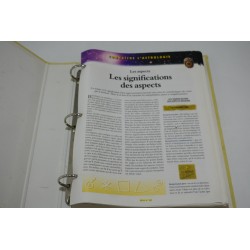 Lot Astrologie Edition Hachette Arts Divinatoires apprendre & connaitre classeurs boite collection