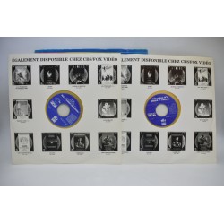 Laser disc Cd vidéo L'insoutenable légèreté de l'être CBS fox disque film compact disc