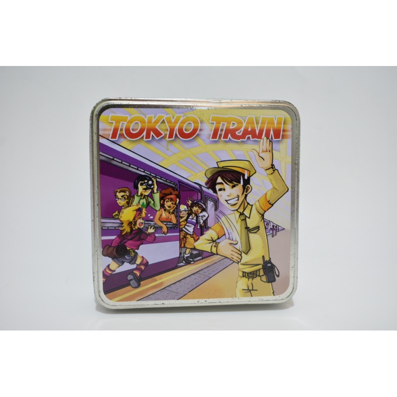 Tokyo Train Edition Cocktail Games jeu de poche jeux de société boite métal cartes